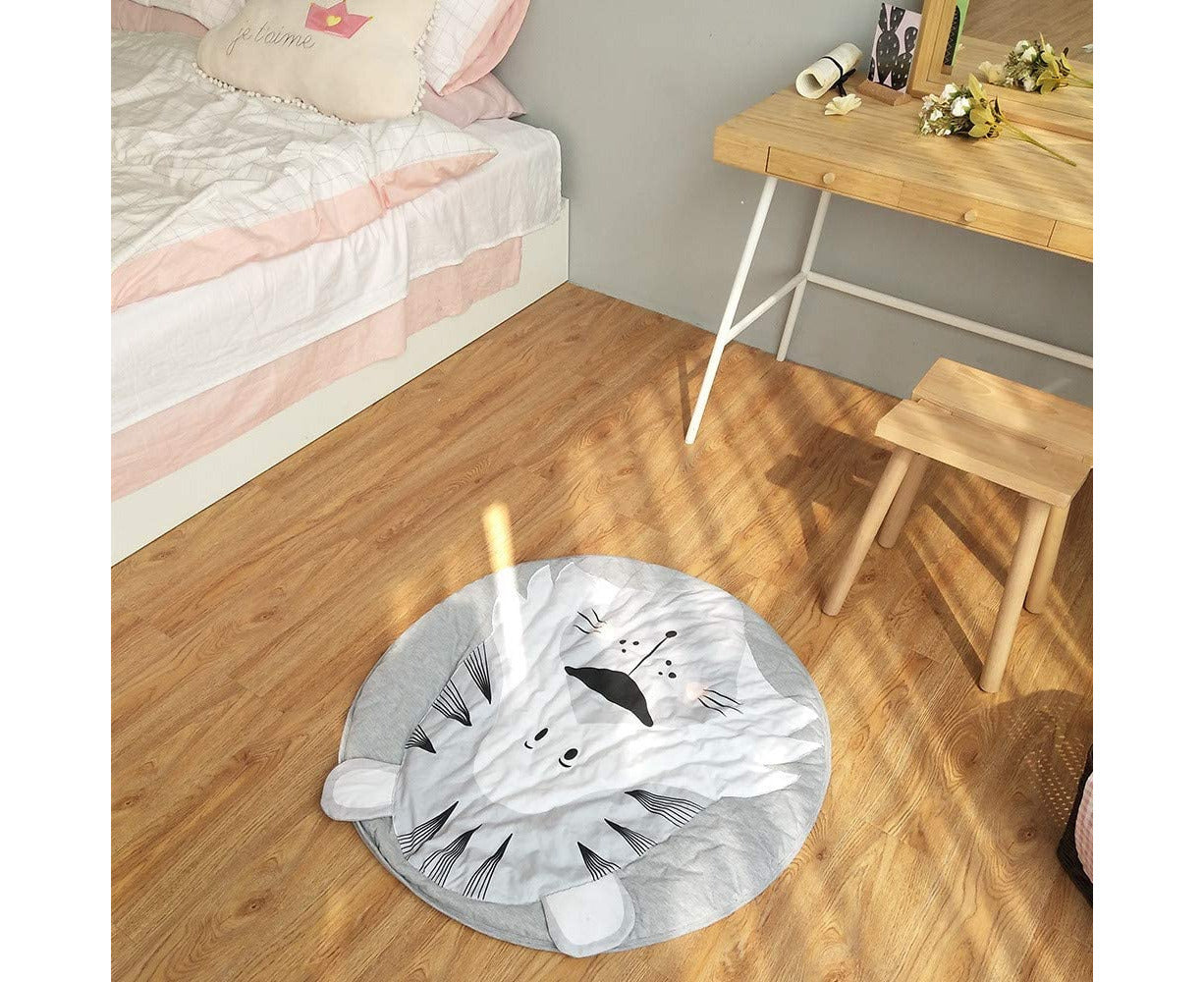 Baby round Play Pad Crawling Mat Crawl Cushion Air-Conditioned Rug