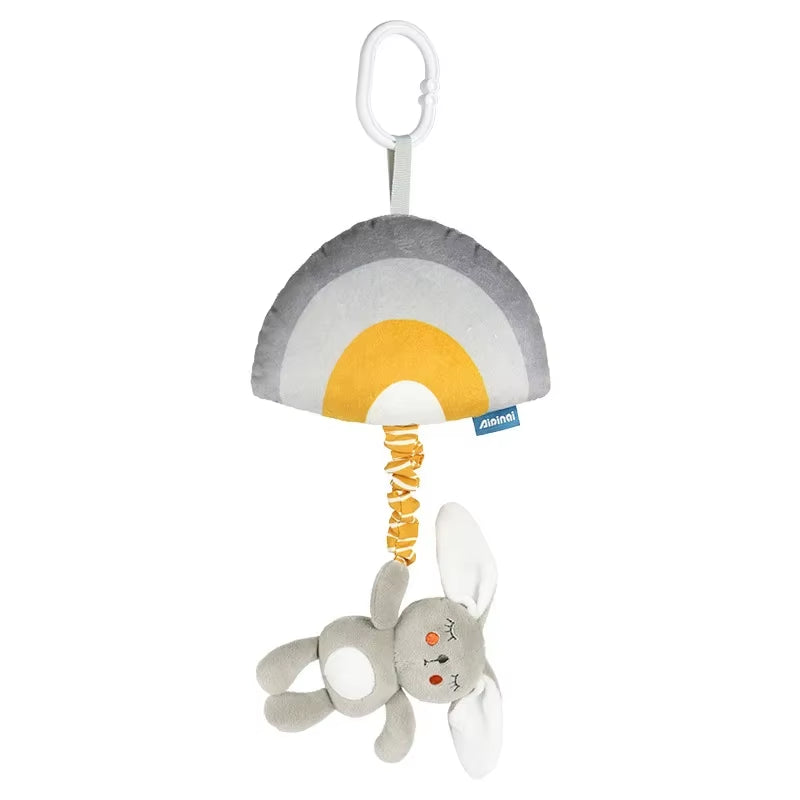 Baby Toys 0 12 Months Plush Animals Rattles for Baby Portable Hanging Crib Car Seat Stroller Toys Sensory Toys for Newborn Gifts