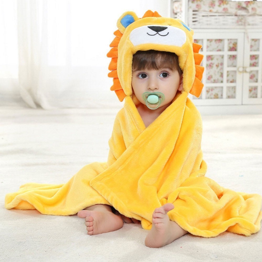 Charming Animal Baby Bath Towels