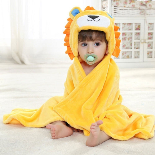 Charming Animal Baby Bath Towels