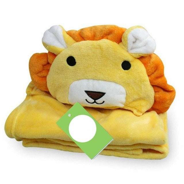 Charming Animal Baby Bath Towels