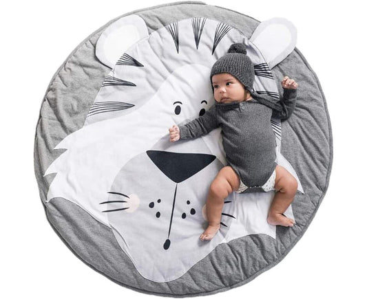 Baby round Play Pad Crawling Mat Crawl Cushion Air-Conditioned Rug
