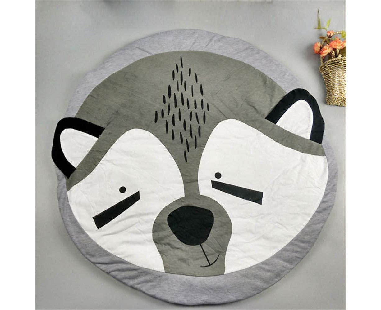 Baby round Play Pad Crawling Mat Crawl Cushion Air-Conditioned Rug