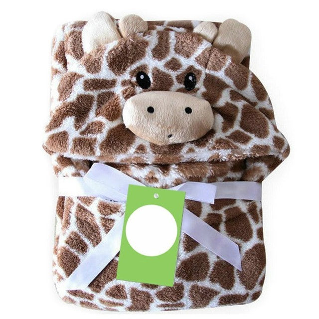 Charming Animal Baby Bath Towels