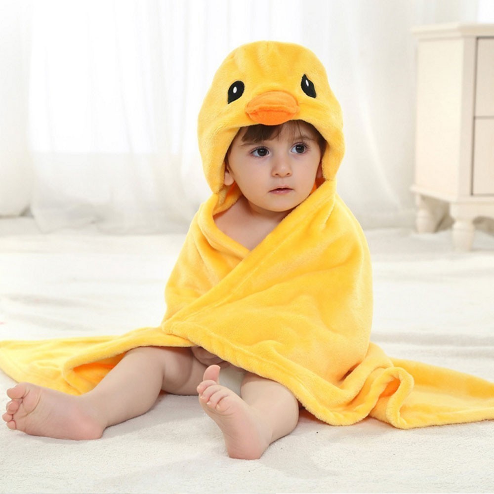 Charming Animal Baby Bath Towels