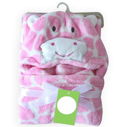 Charming Animal Baby Bath Towels