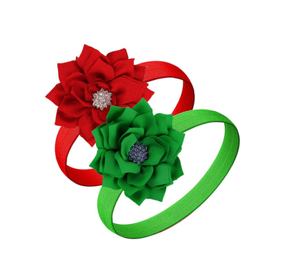 NEW Girl Baby Headbandsred baby headband bow. (LDZ23) (Red)
